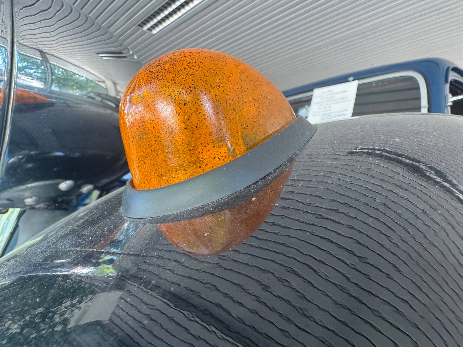 Detailaufnahme: Scheinwerfer